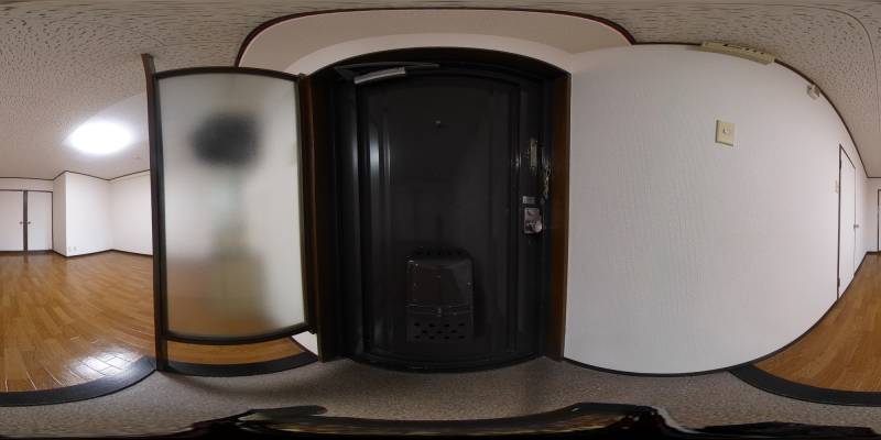 パノラマ画像玄関