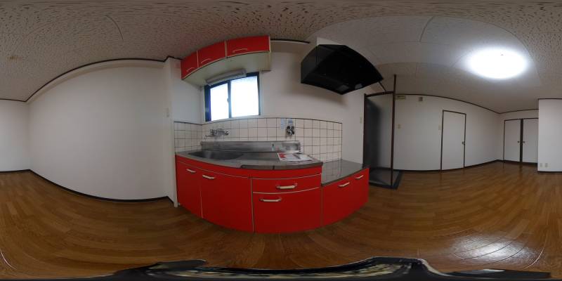 パノラマ画像キッチン