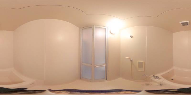 パノラマ画像バスルーム