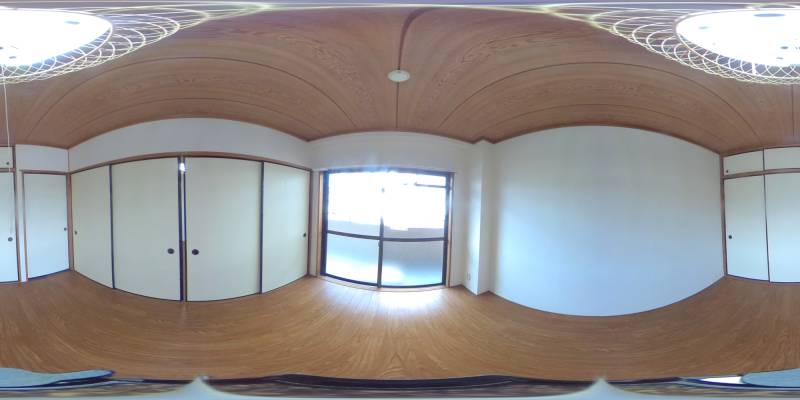 パノラマ画像洋室