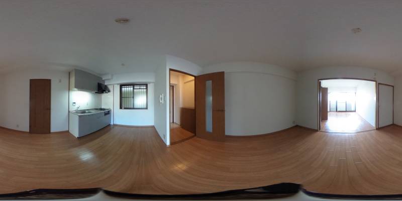 パノラマ画像リビング