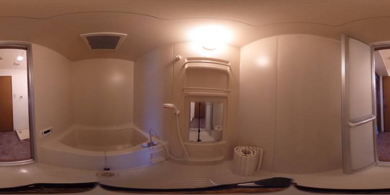 パノラマ画像バスルーム