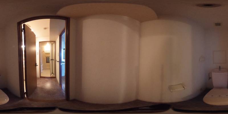 パノラマ画像トイレ