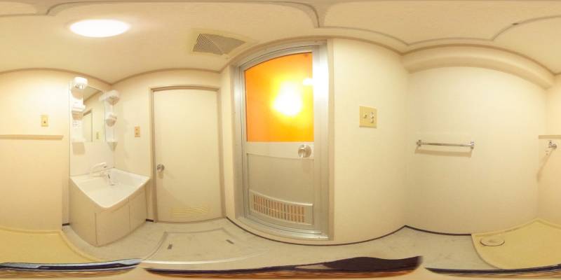 パノラマ画像洗面所