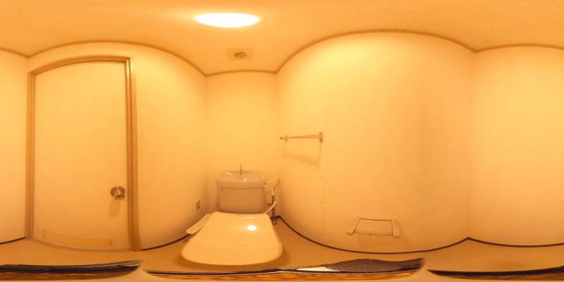 パノラマ画像トイレ