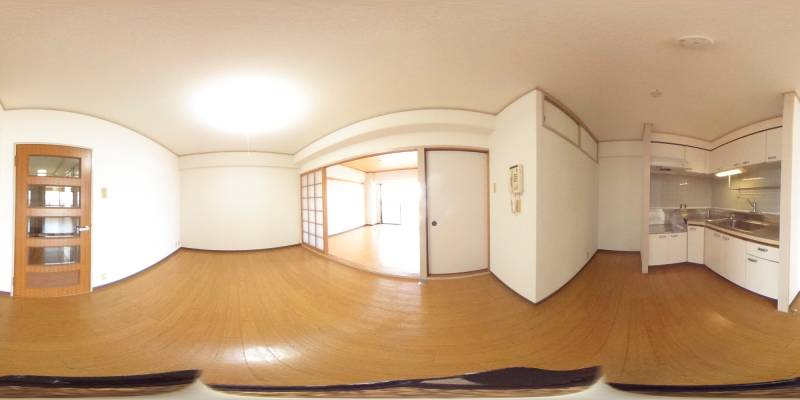 パノラマ画像リビング