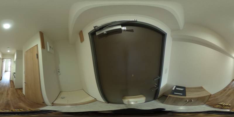 パノラマ画像玄関