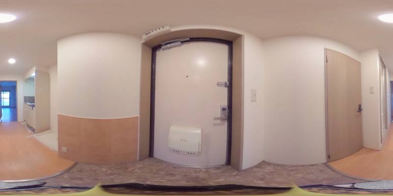 パノラマ画像玄関