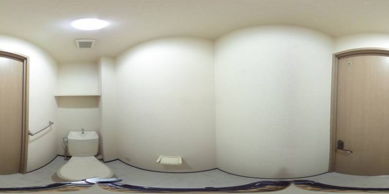 パノラマ画像トイレ