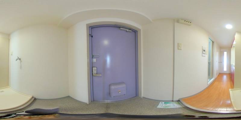 パノラマ画像玄関