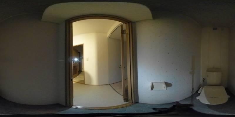 パノラマ画像トイレ