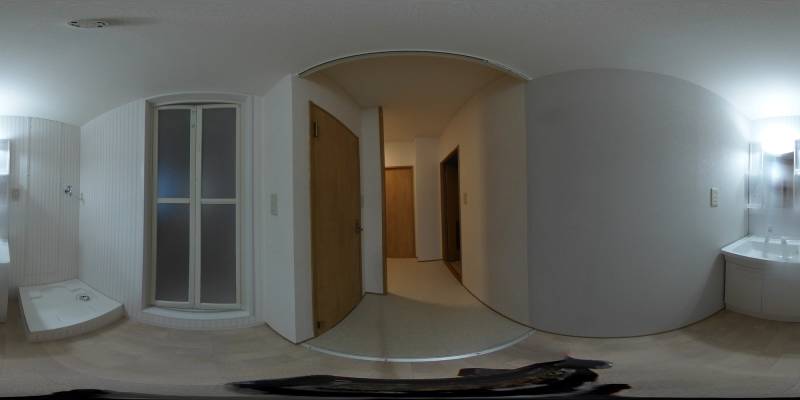 パノラマ画像洗面所