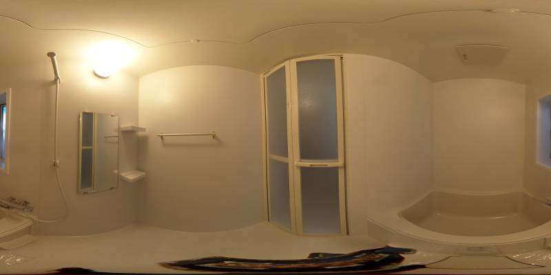 パノラマ画像バスルーム