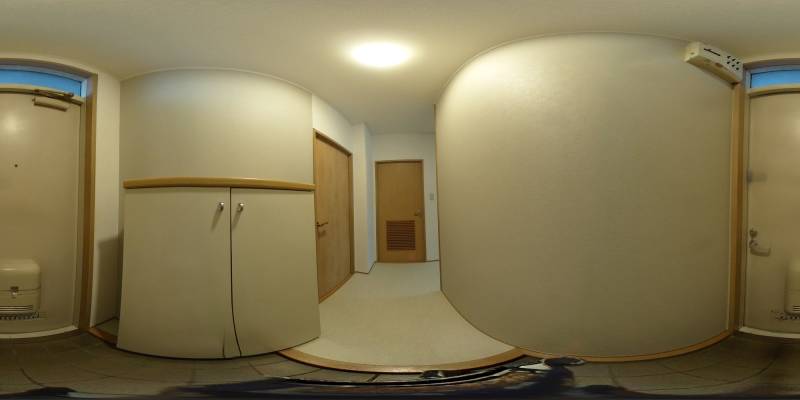 パノラマ画像玄関