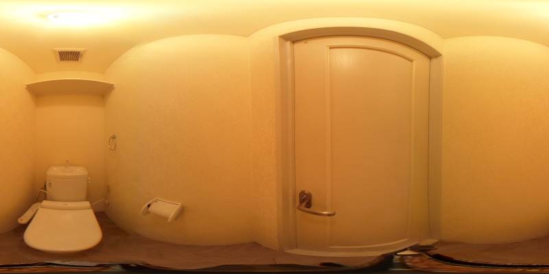 パノラマ画像トイレ