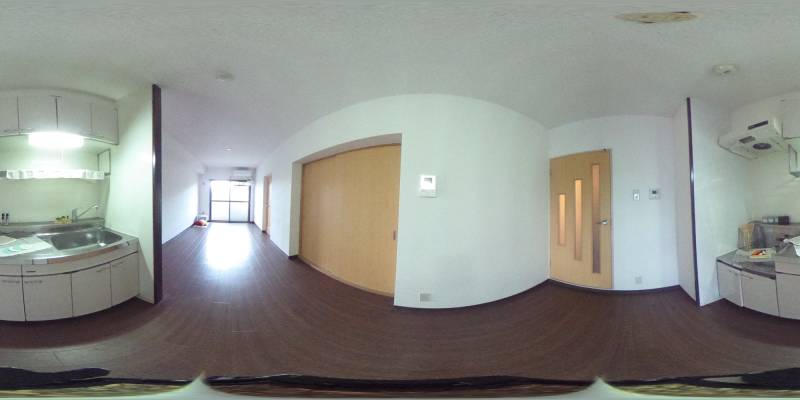 パノラマ画像キッチン