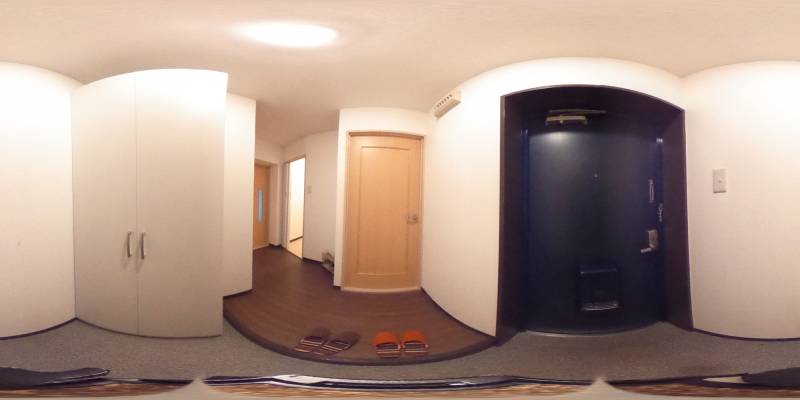 パノラマ画像玄関