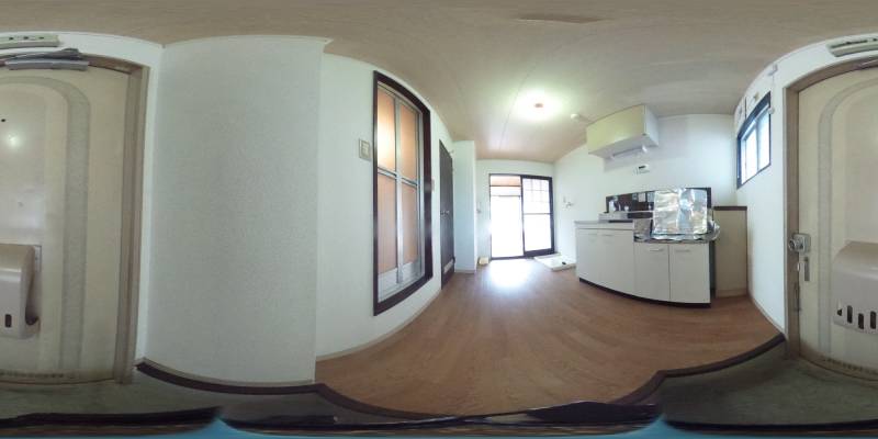 パノラマ画像玄関