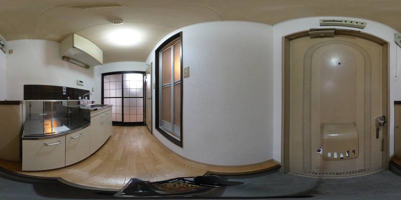 パノラマ画像玄関