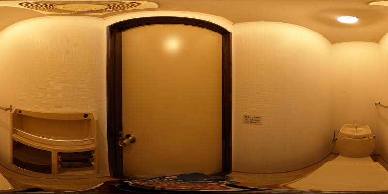 パノラマ画像トイレ