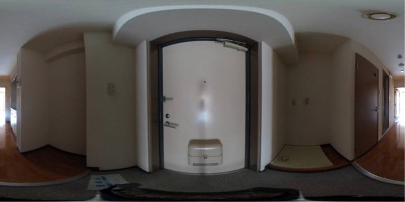 パノラマ画像玄関