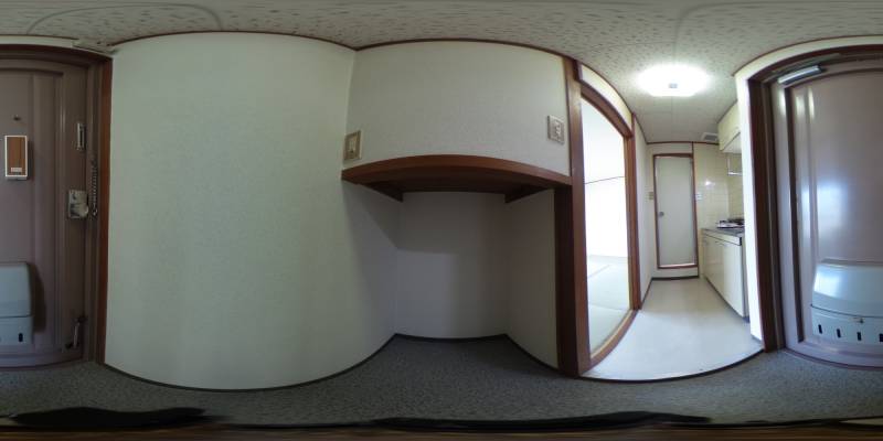 パノラマ画像玄関