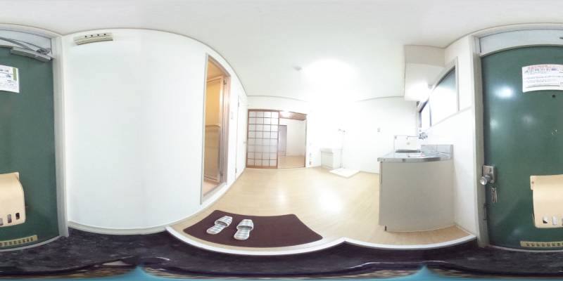 パノラマ画像玄関