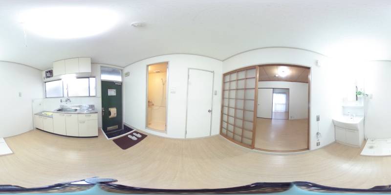 パノラマ画像リビング