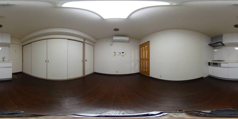 パノラマ画像リビング