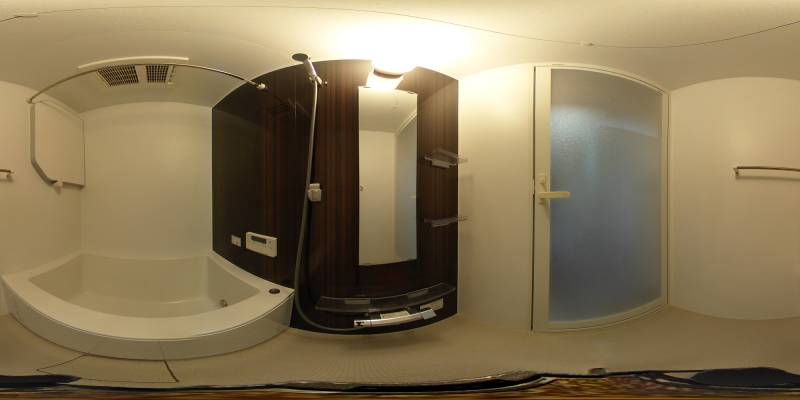 パノラマ画像バスルーム