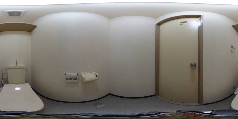 パノラマ画像トイレ