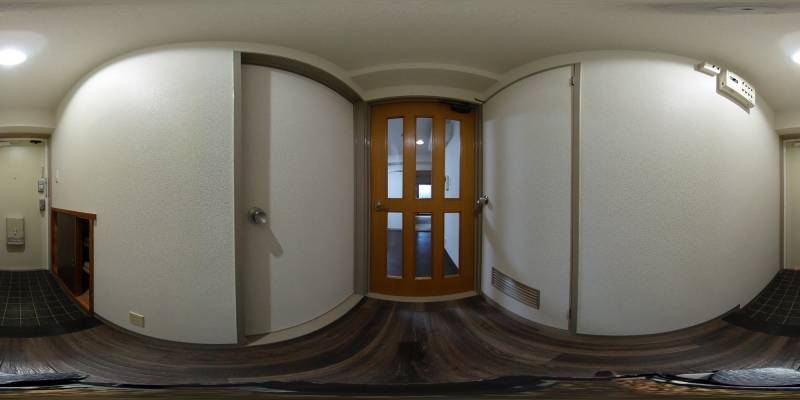 パノラマ画像玄関