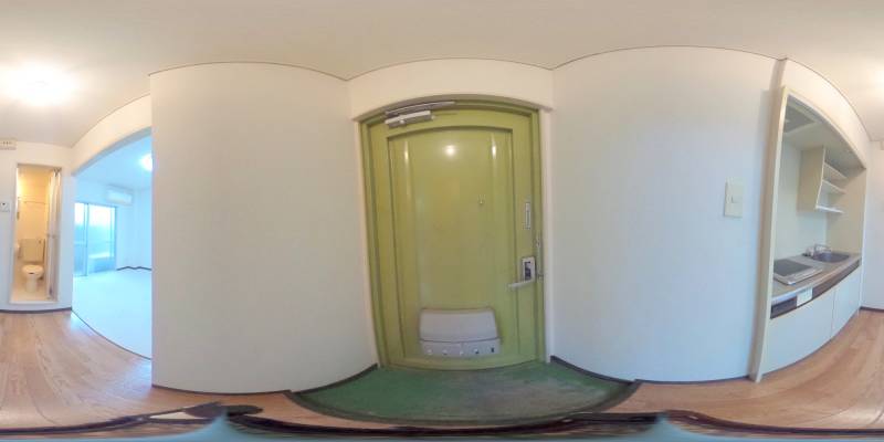 パノラマ画像玄関