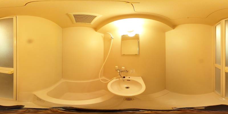 パノラマ画像バスルーム