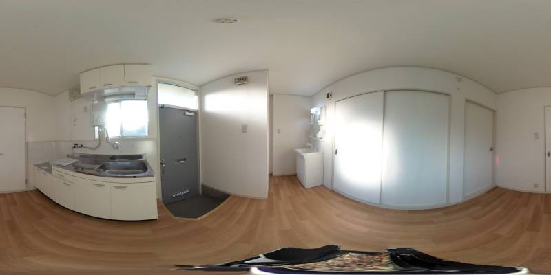 パノラマ画像リビング