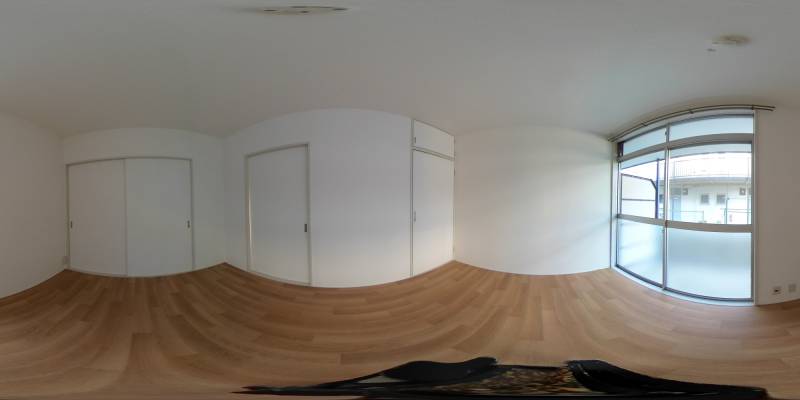 パノラマ画像洋室