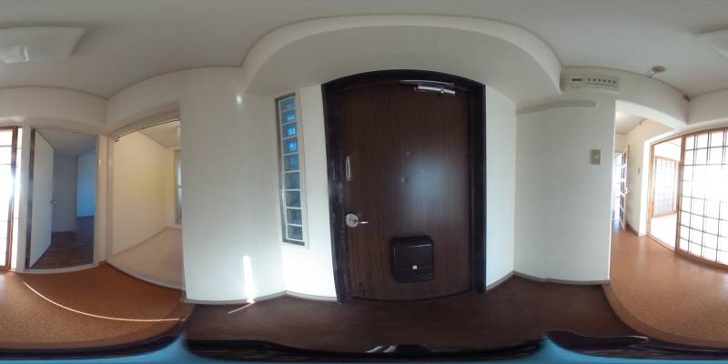 パノラマ画像玄関