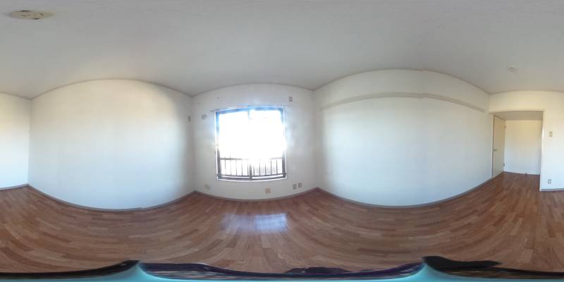 パノラマ画像洋室