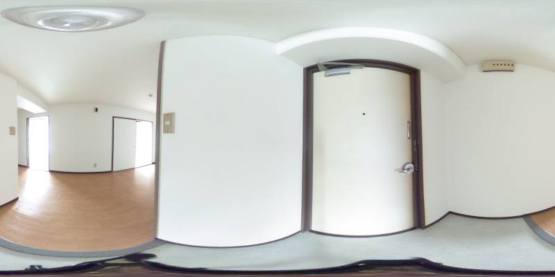 パノラマ画像玄関