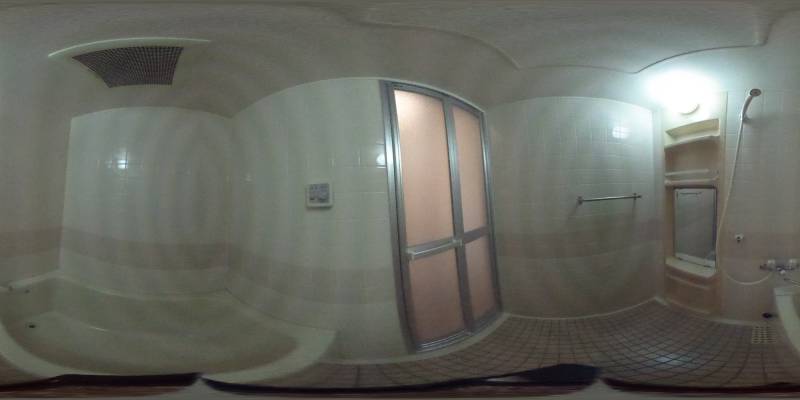 パノラマ画像バスルーム