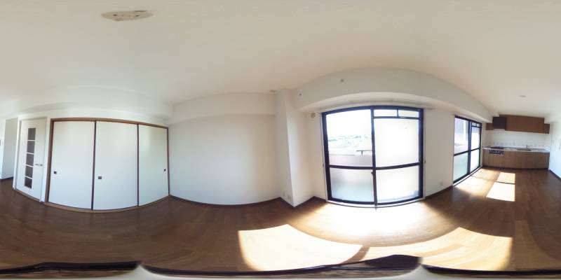 パノラマ画像リビング