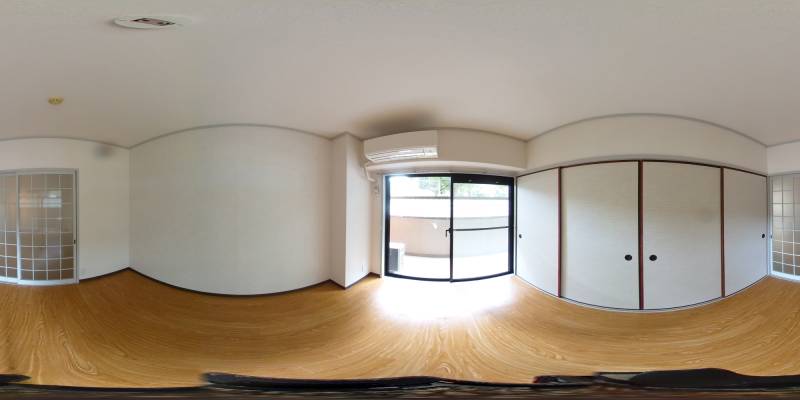 パノラマ画像洋室