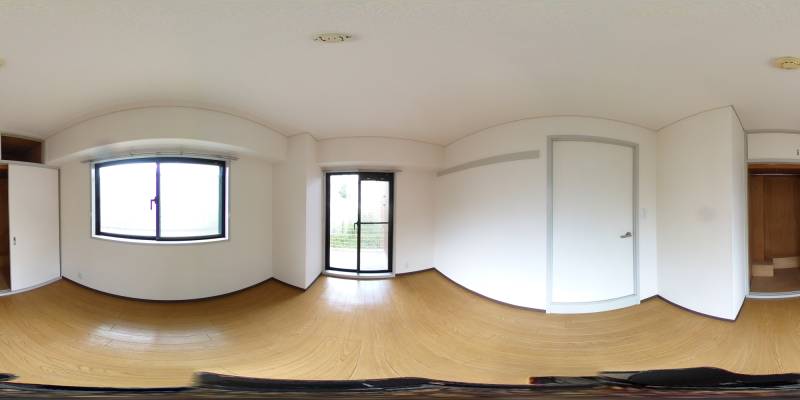 パノラマ画像洋室