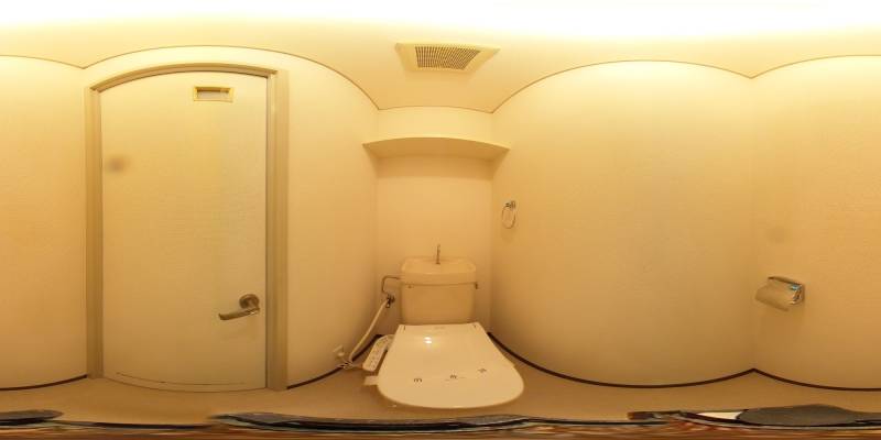 パノラマ画像トイレ