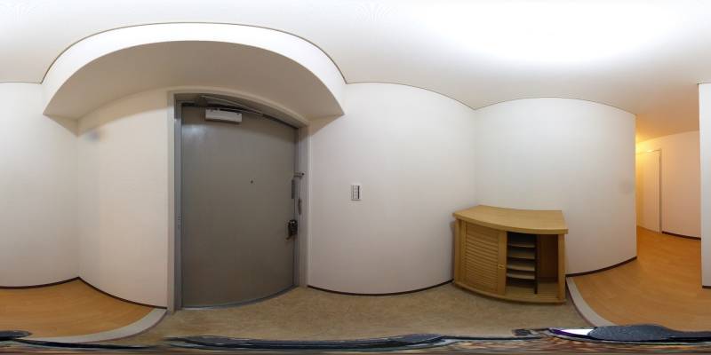 パノラマ画像玄関