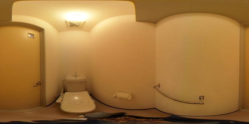 パノラマ画像トイレ