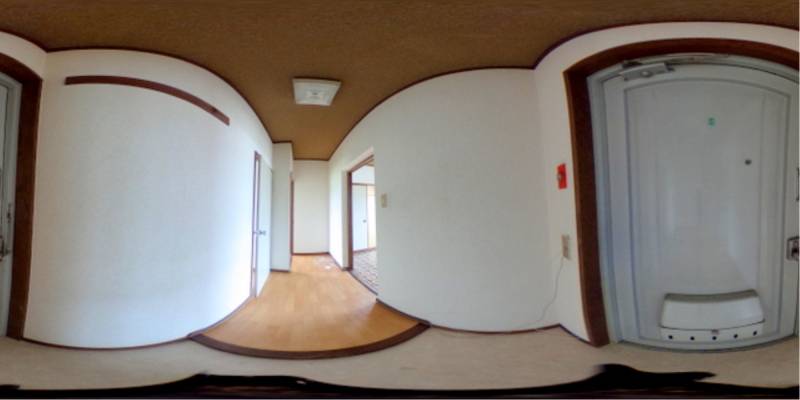 パノラマ画像玄関