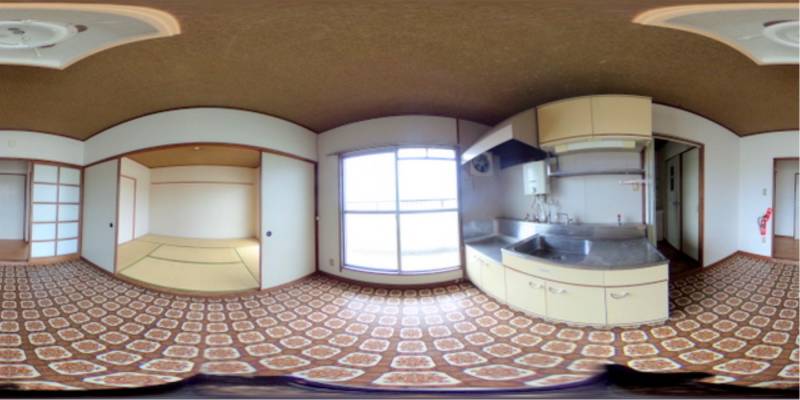 パノラマ画像リビング