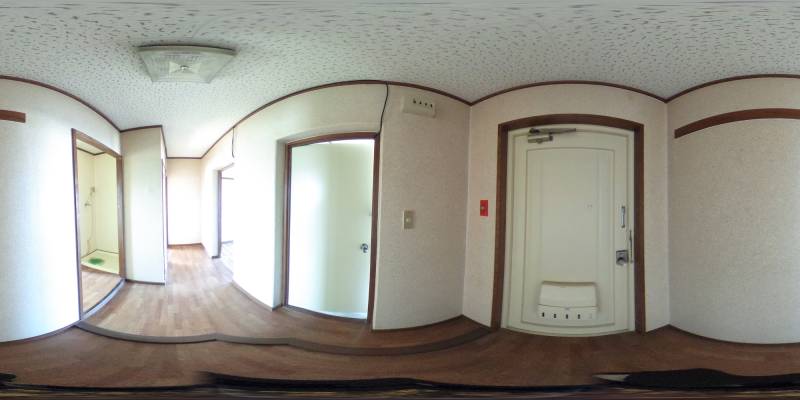 パノラマ画像玄関