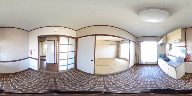 パノラマ画像ダイニング